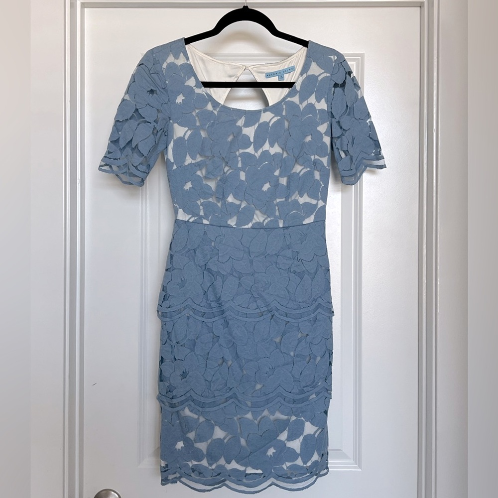 Antonio Melani Women’s Elegant Blue Dress.